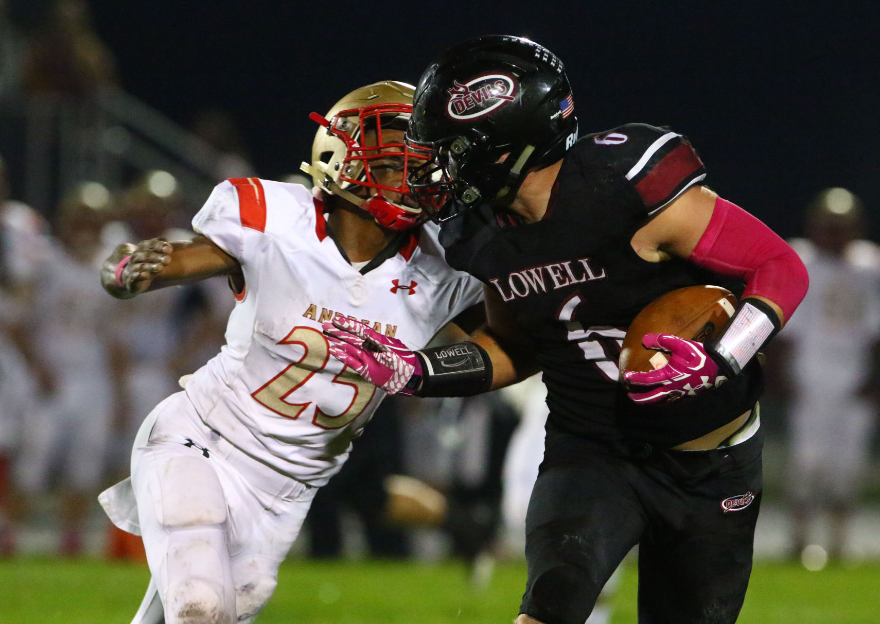 Jordan Jusevitch, Lowell football (Nov. 6-12)